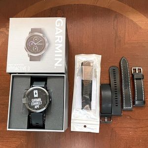 Garmin Vivoactive 3 Black with Slate Hardware